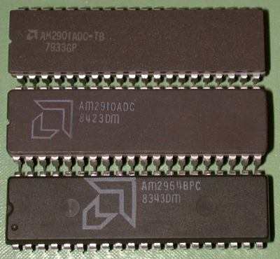 Am2901A, Am2910A, Am2964B