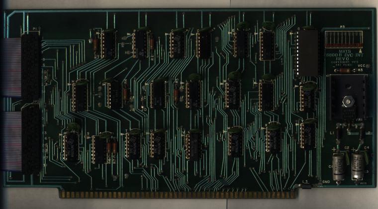 Altair 8800b D/C interface board